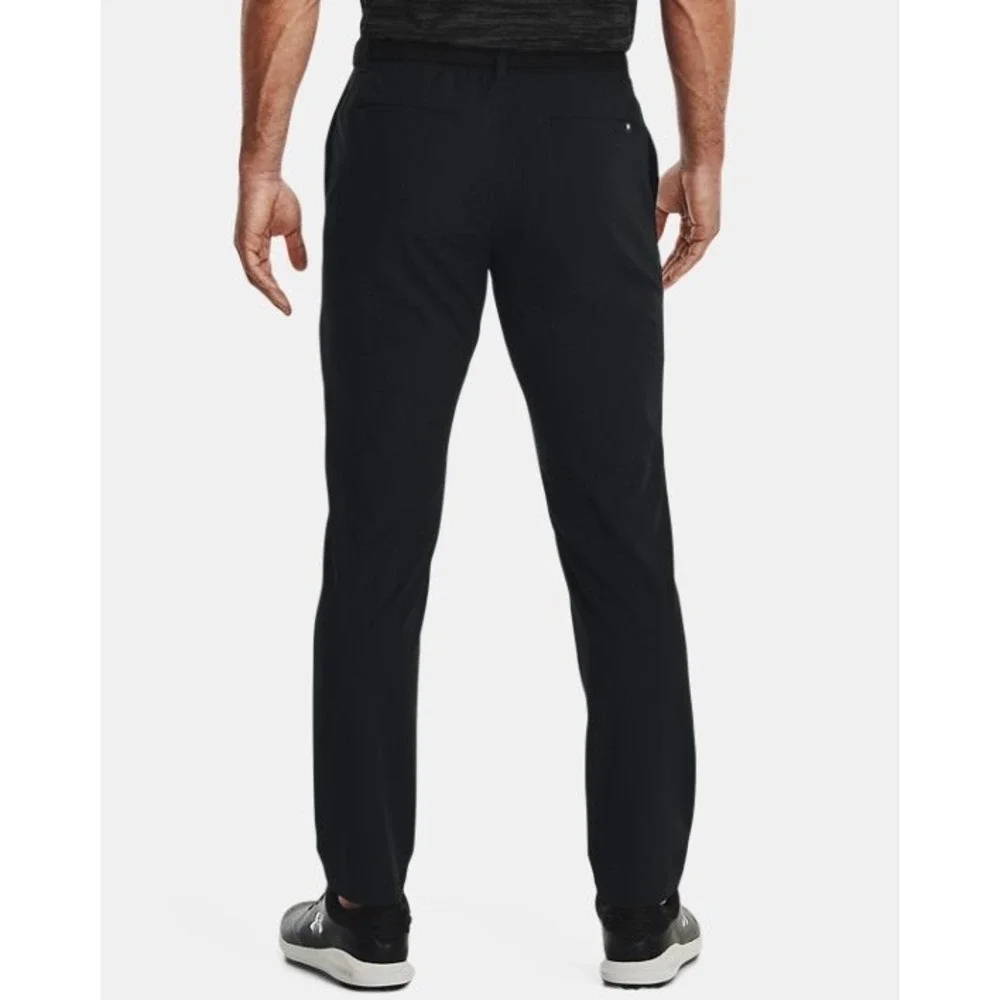 Under Armour Mens Iso Chill Taper Golf Pants‎ Black Size 36 X 34 New With Tags
